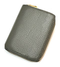 HE394 Dark Grey Compact Zip Wallet
