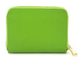 HE400 Lime Green Compact Zip Wallet