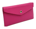 HE405 Fuchsia Large Leather Envelope Wallet