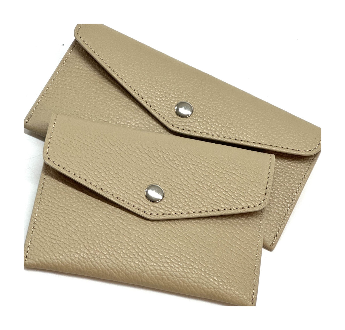 HE406 Light Taupe Large Envelope Wallet