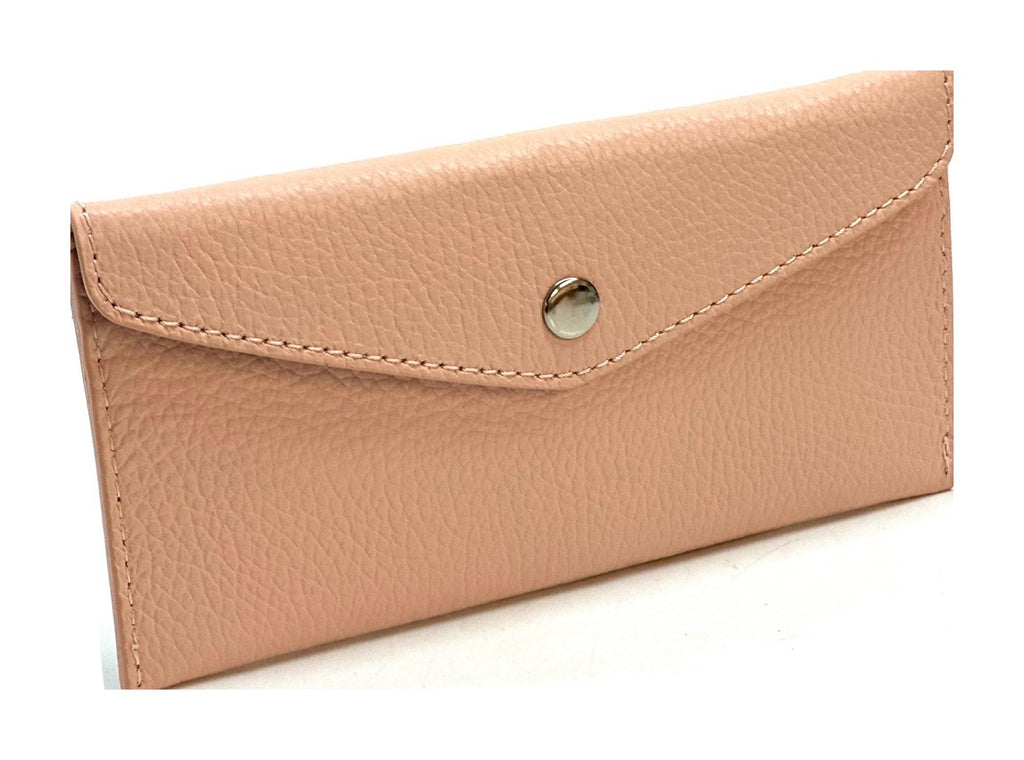 HE407 Blush Pink Large Envelope Wallet