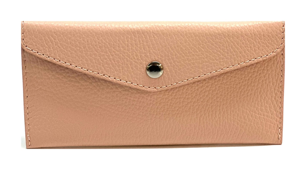 HE407 Blush Pink Large Envelope Wallet