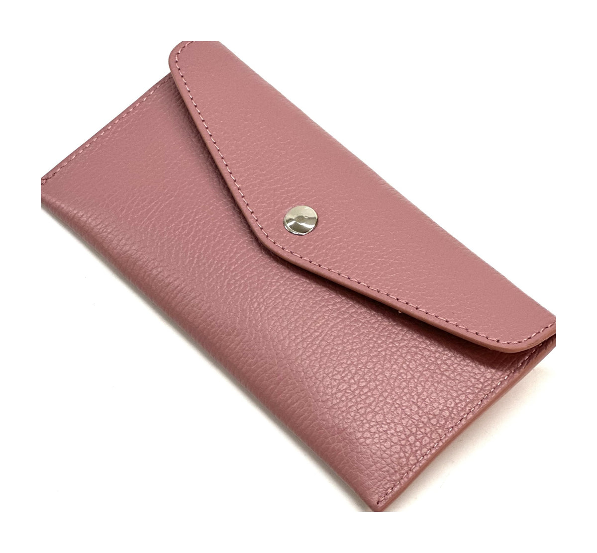 HE409 Dusty Pink Large Envelope Wallet