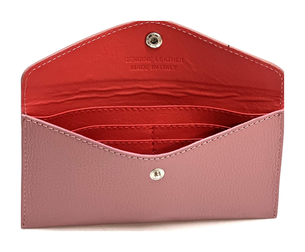 HE409 Dusty Pink Large Envelope Wallet