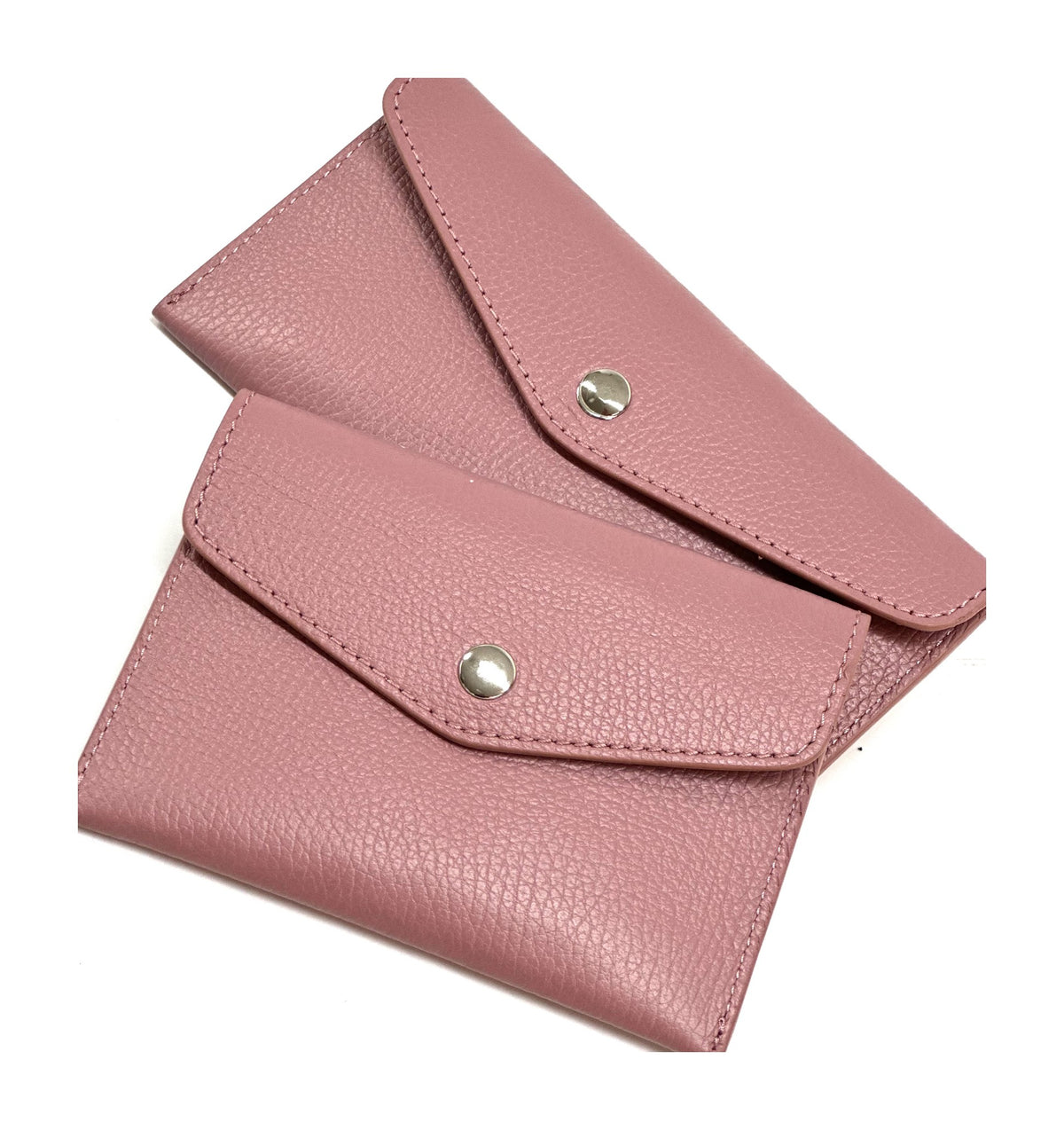 HE409 Dusty Pink Large Envelope Wallet