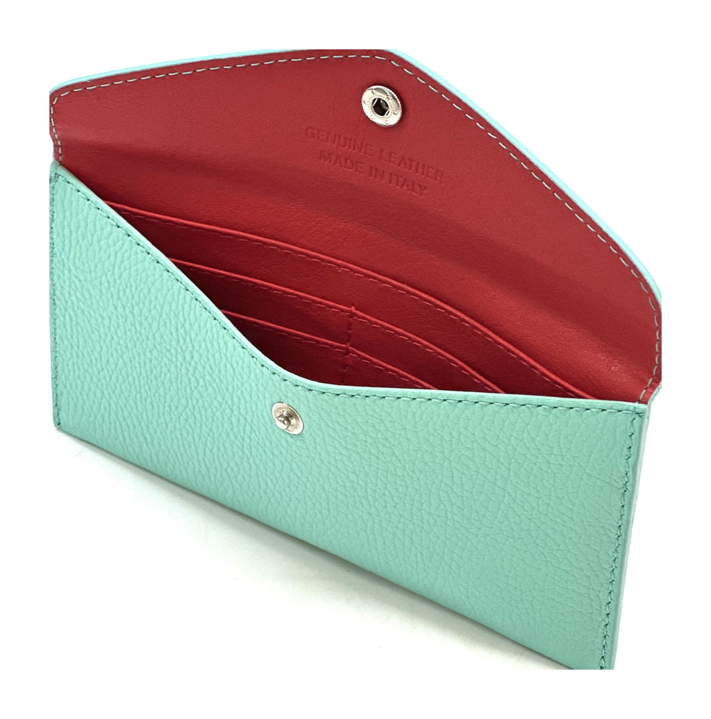 HE410 Tiffany Blue Large Envelope Wallet