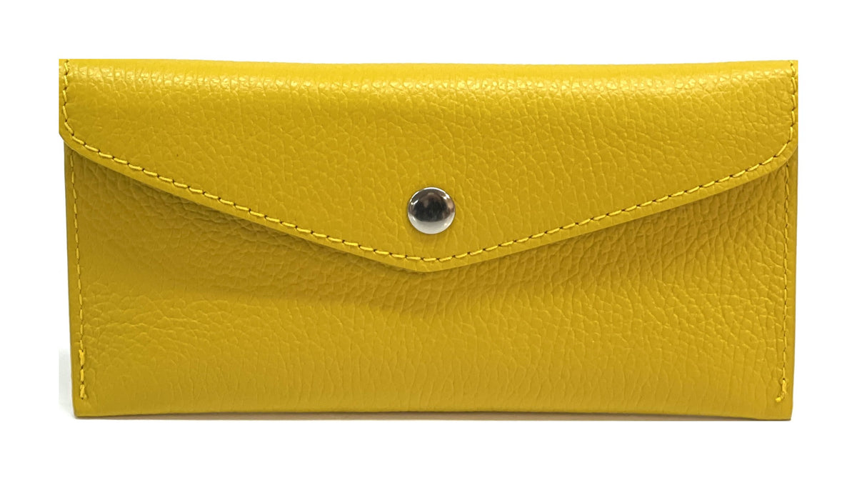 HE416 Yellow Large Envelope Wallet