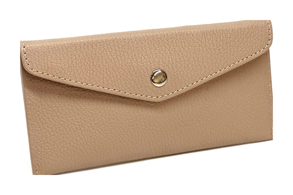 HE417 Nude Pink Large Envelope Wallet