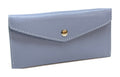 HE420 Baby Blue Large Leather Envelope Wallet