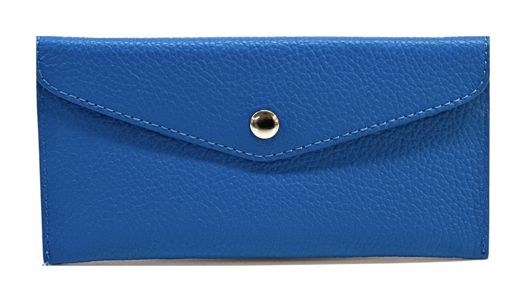 HE421 Cobalt Blue Large Envelope Wallet