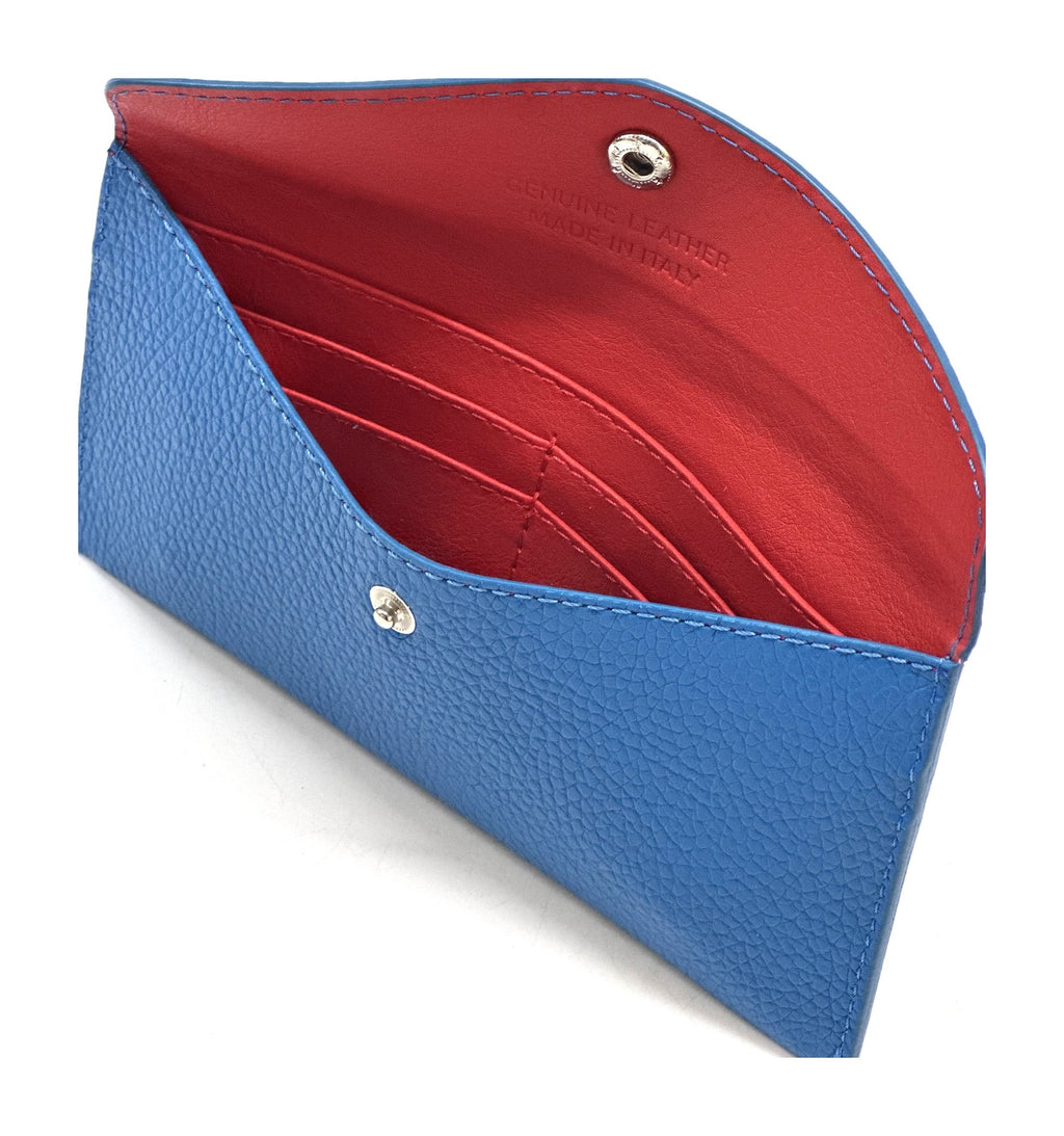 HE421 Cobalt Blue Large Envelope Wallet
