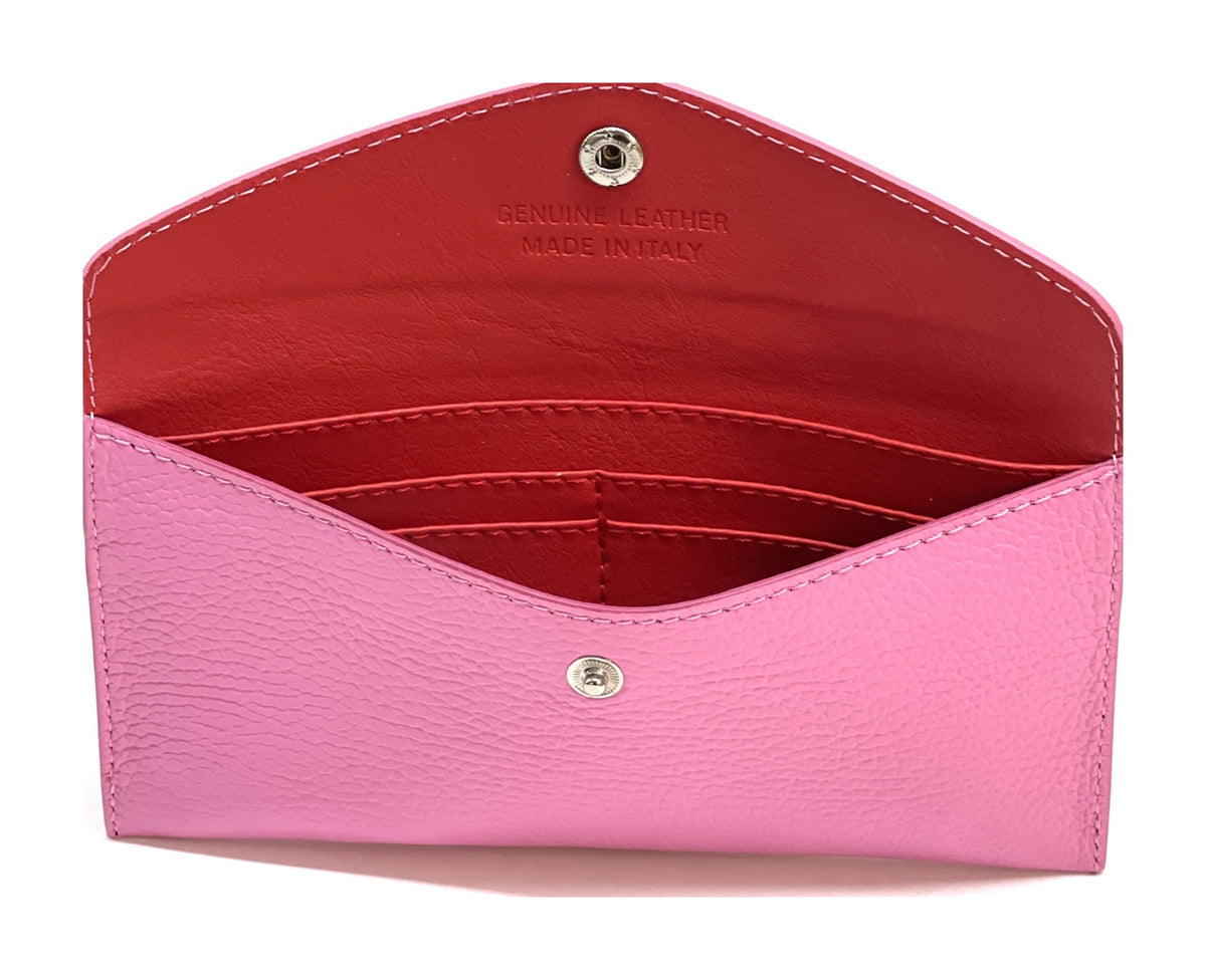 HE423 Bubblegum Pink Large Envelope Wallet