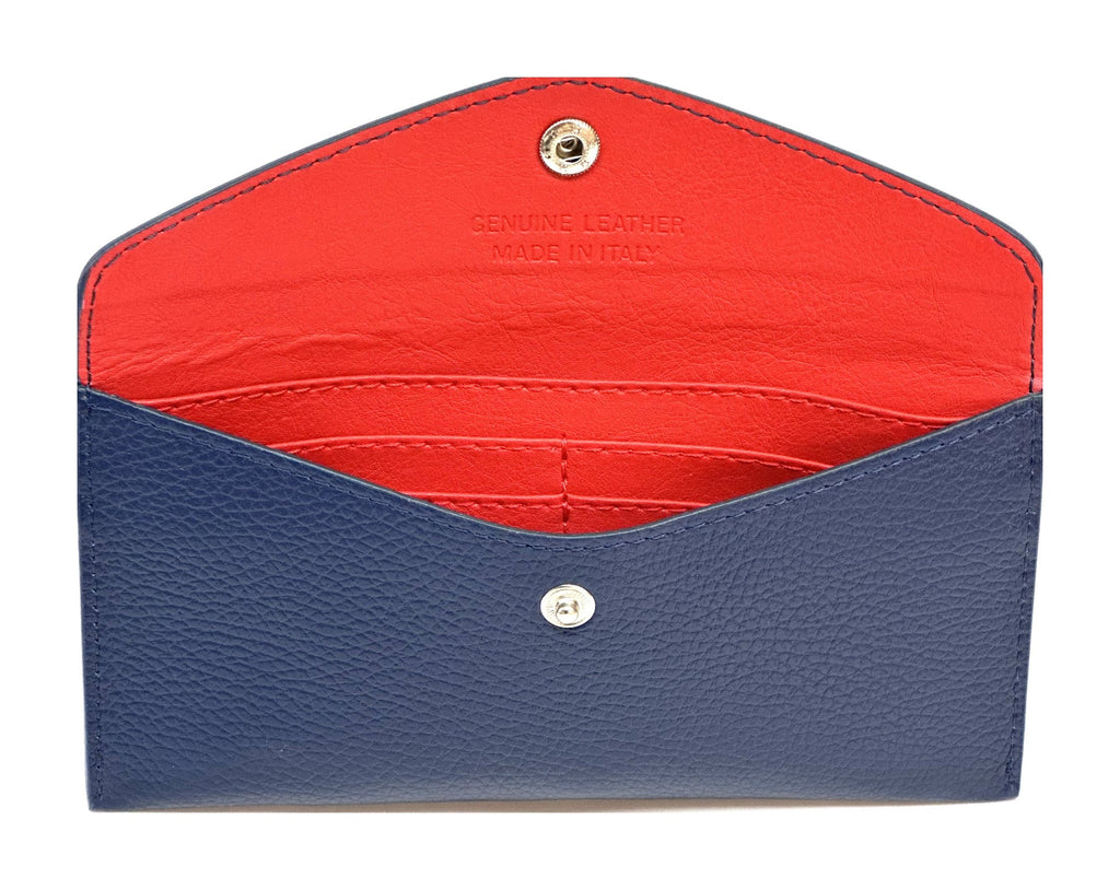 HE424 Navy Large Envelope Wallet