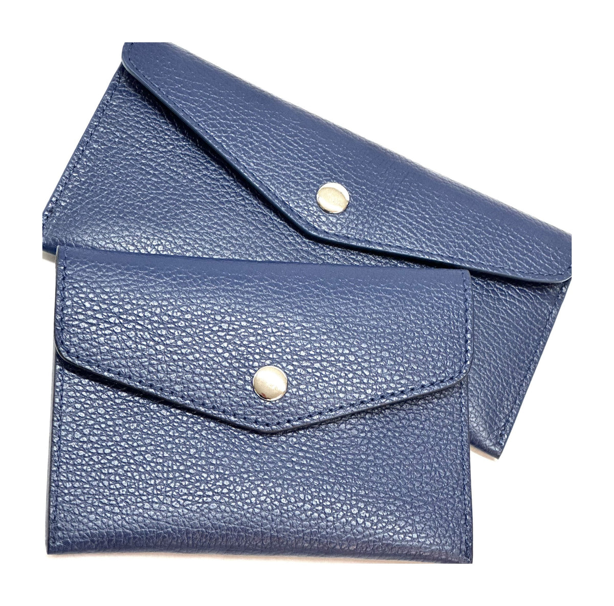 HE424 Navy Large Envelope Wallet