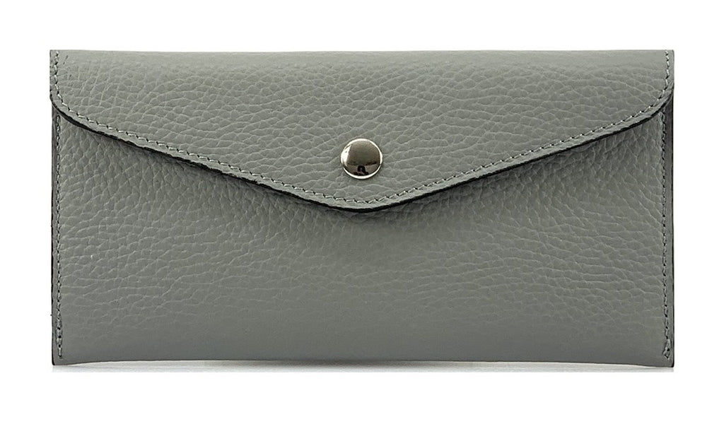 HE425 Grey Large Envelope Wallet