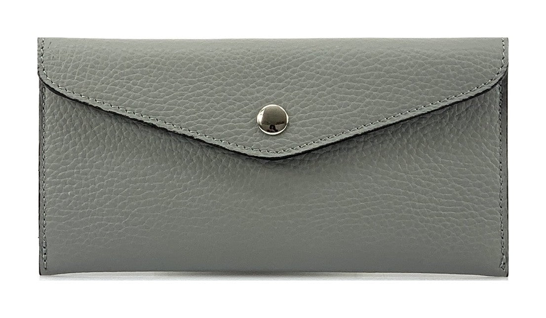 HE425 Grey Large Envelope Wallet