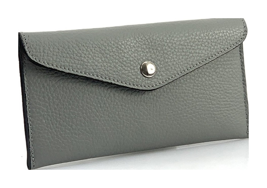 HE425 Grey Large Envelope Wallet