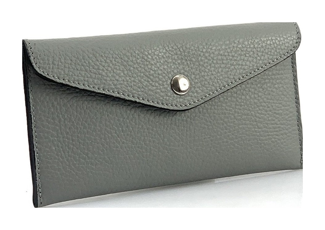 HE425 Grey Large Envelope Wallet