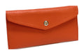 HE428 Papaya Orange Large Envelope Wallet