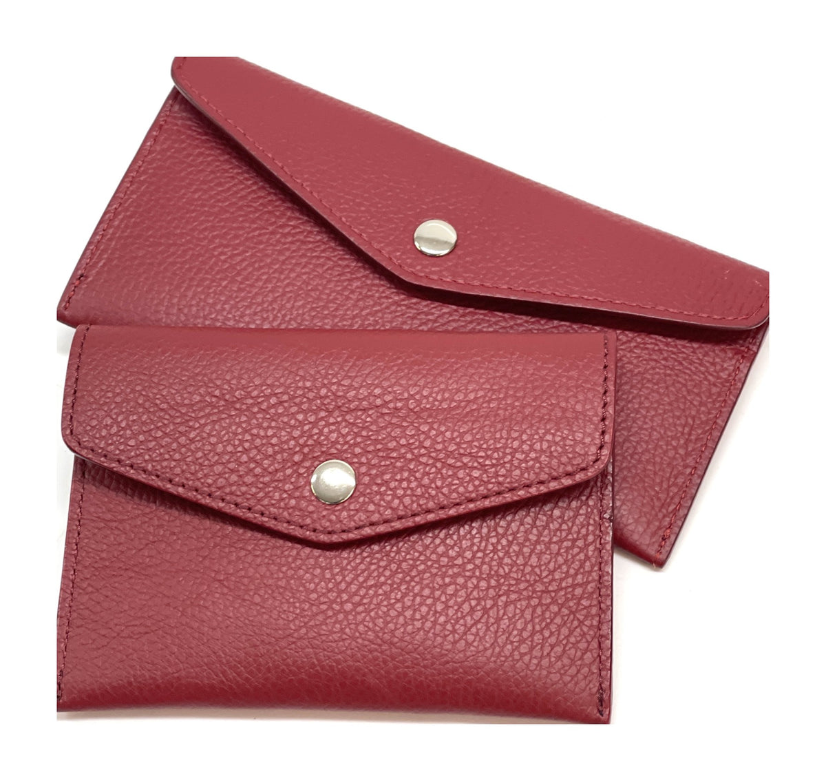 HE429 Crimson Large Envelope Wallet