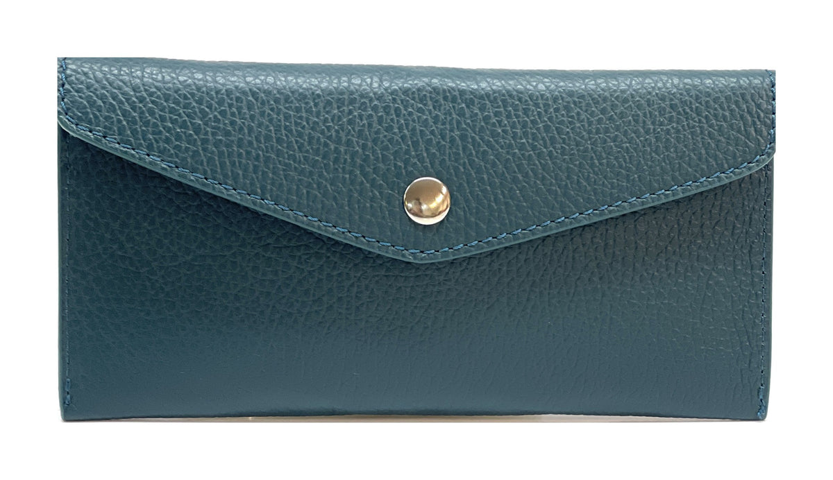 HE430 Petrol Blue Large Envelope Wallet
