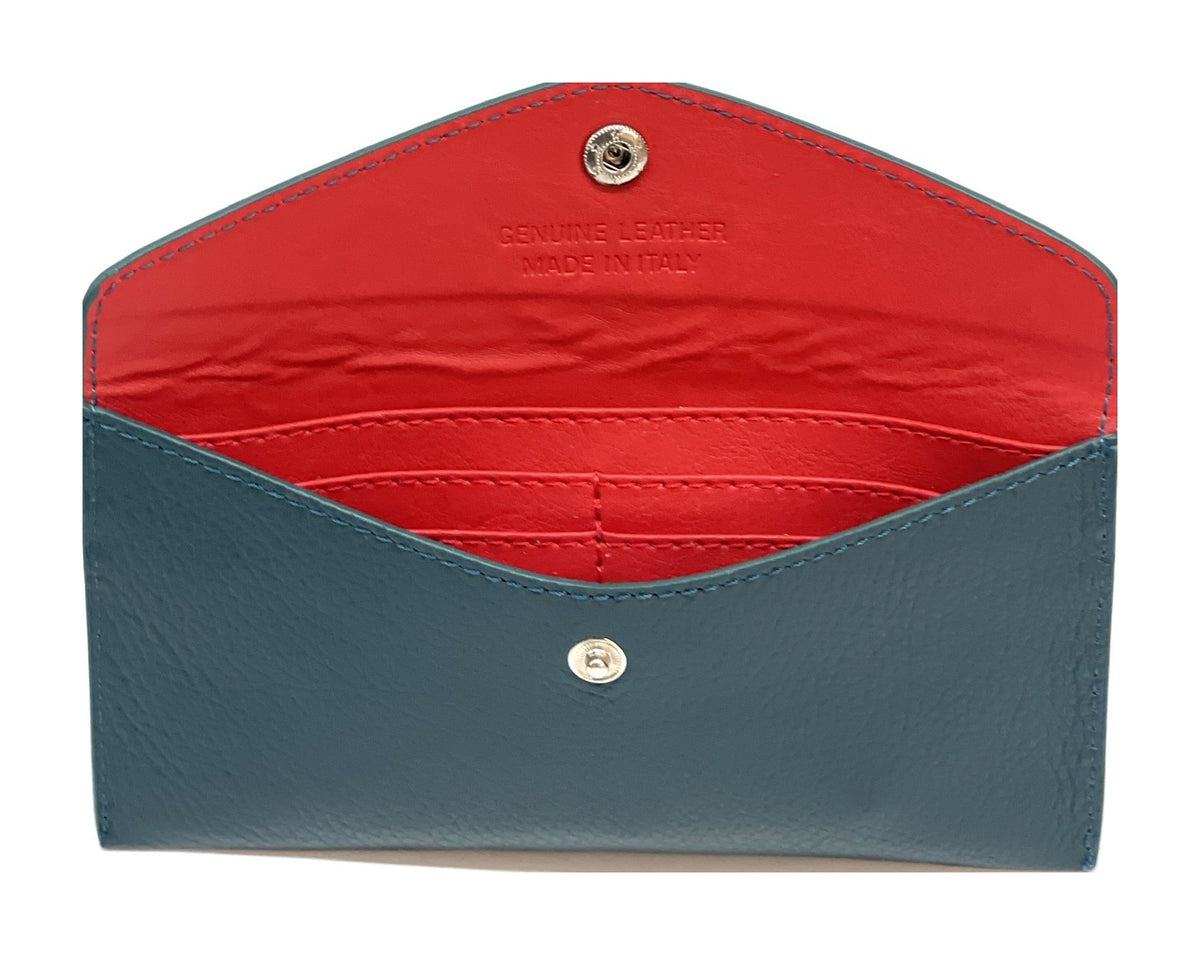 HE430 Petrol Blue Large Envelope Wallet