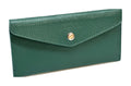 HE431 Peacock Green Large Envelope Wallet