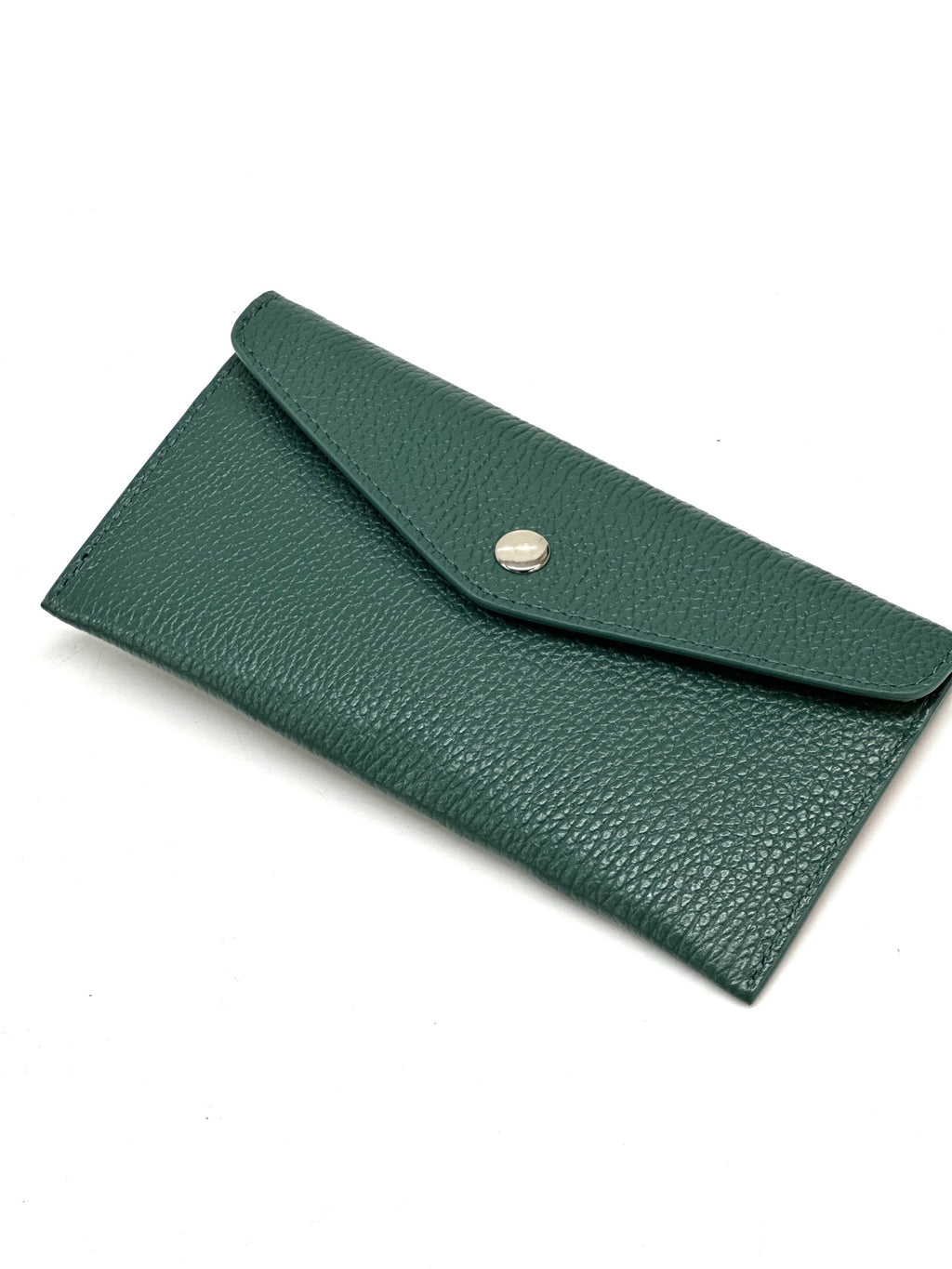 HE431 Peacock Green Large Envelope Wallet