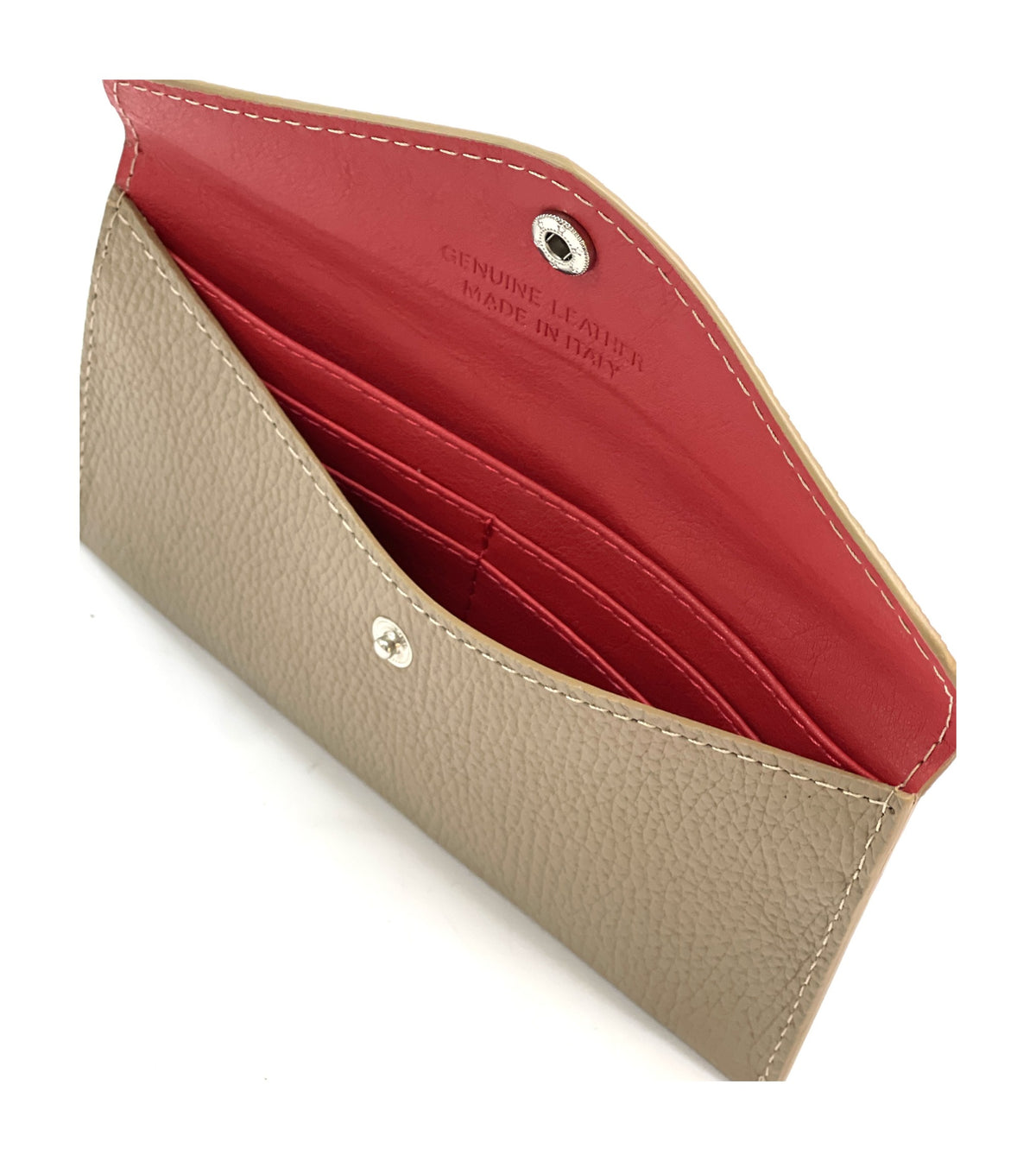 HE432 Mushroom Taupe Large Envelope Wallet