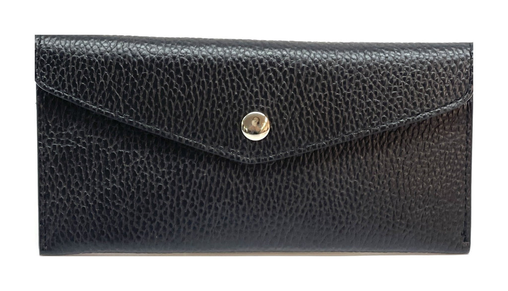 HE437 Black Large Envelope Wallet