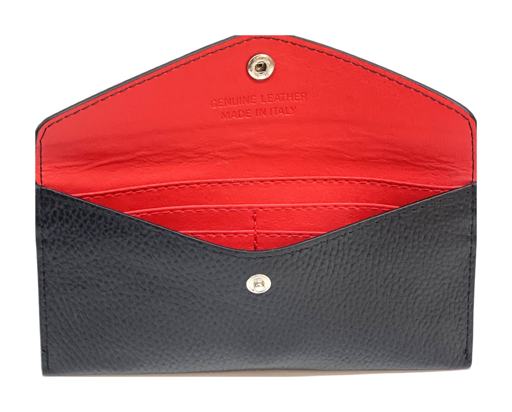 HE437 Black Large Envelope Wallet