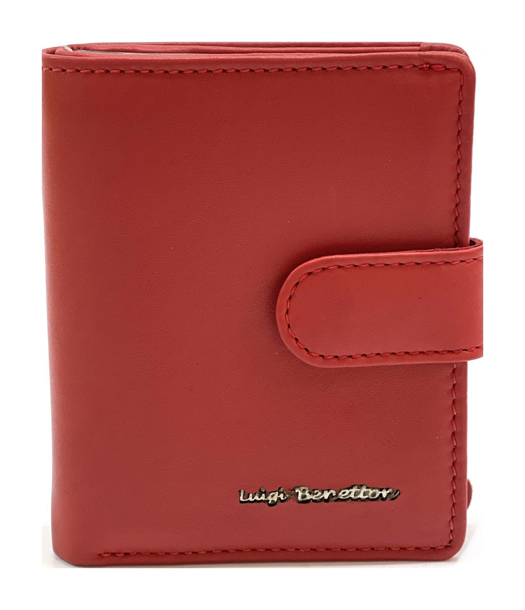 HE443 Red Snap Card Holder