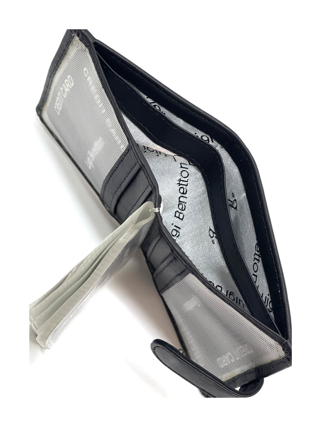 HE444 Black Snap Card Holder