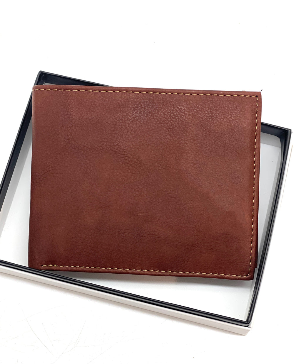 HE462 Chestnut Brown Washed Bifold Wallet