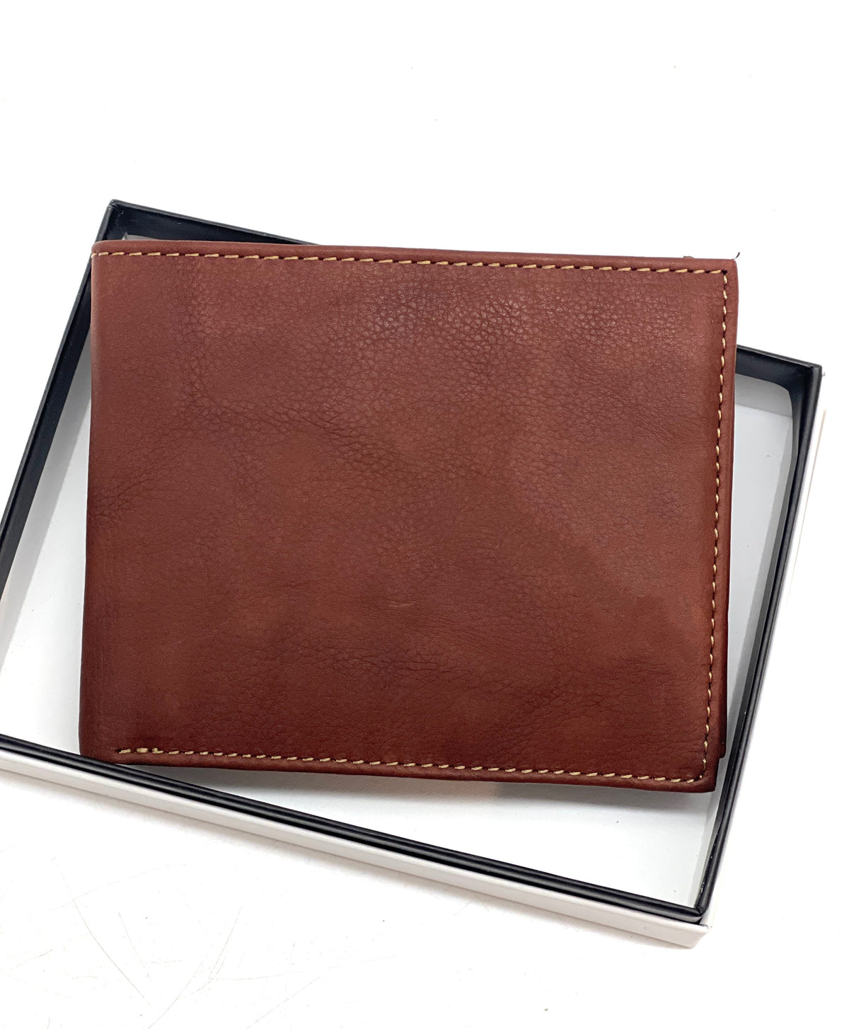 HE462 Chestnut Brown Washed Bifold Wallet