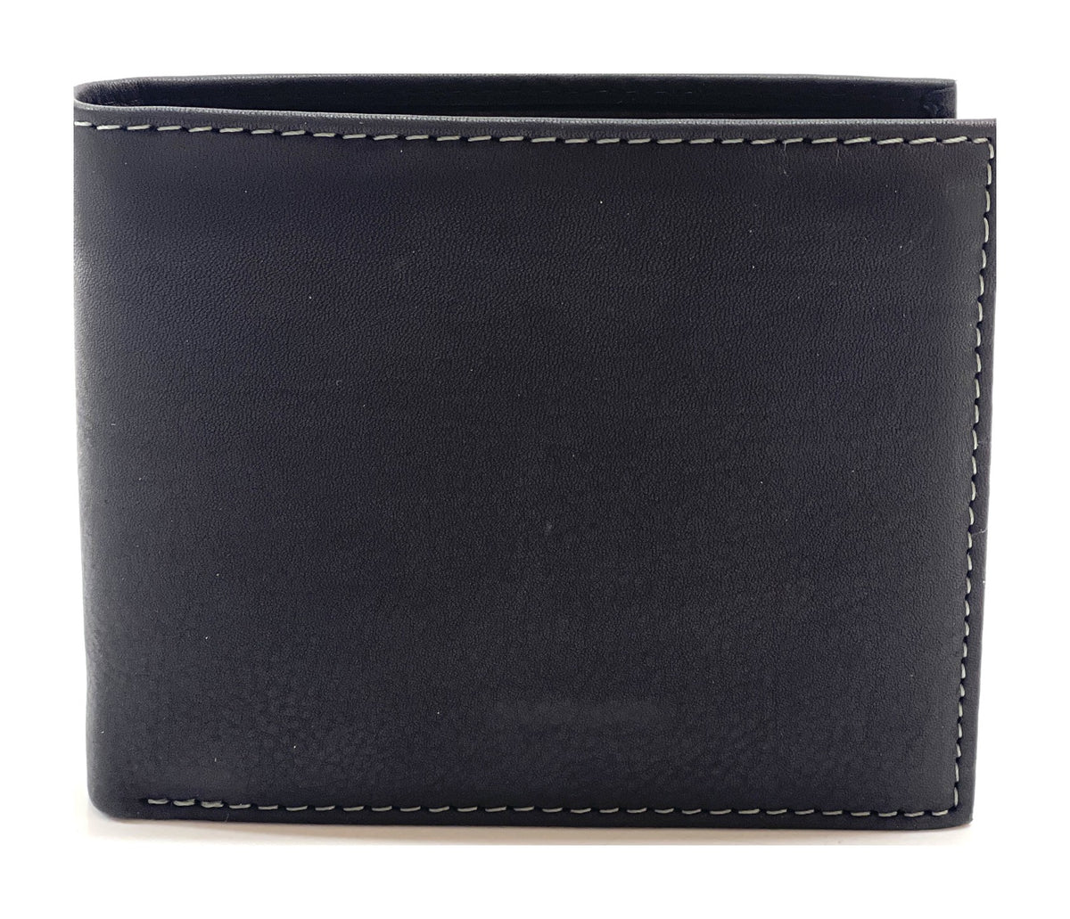 HE463 Black Washed Bifold Wallet