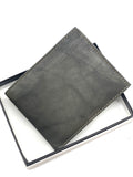 HE465 Slate Grey Pebbled Bifold Wallet