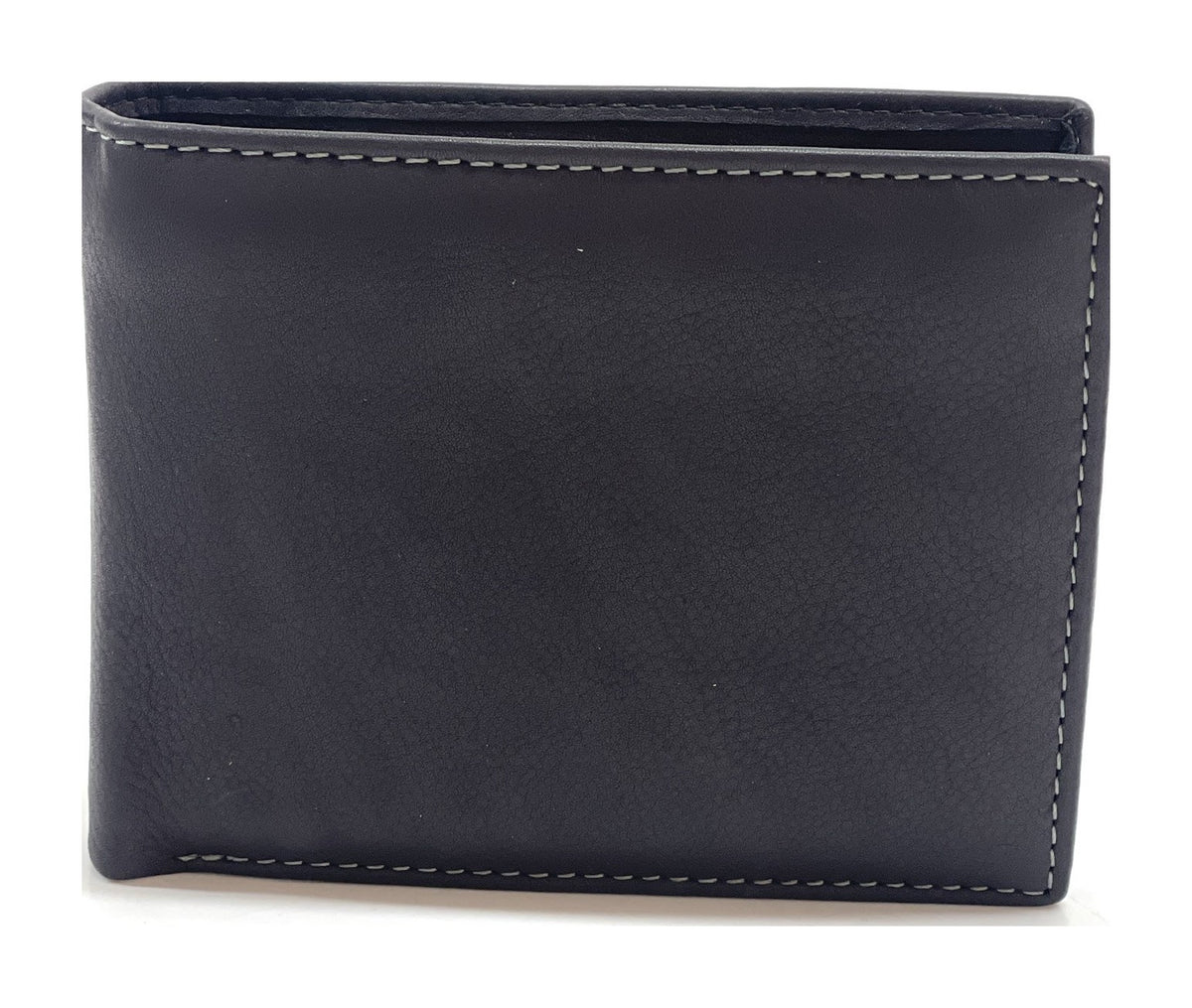 HE473 Black Flip ID Bifold Wallet