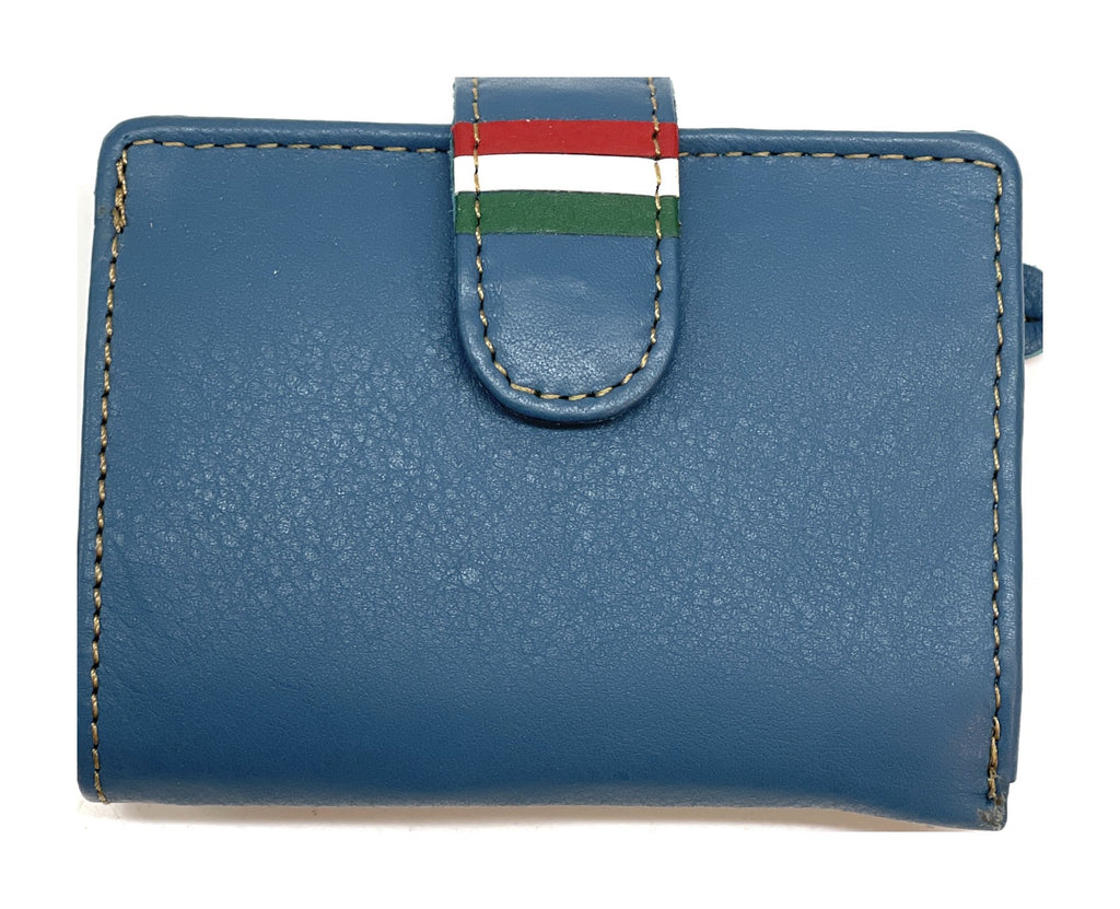 HE480 Steel Blue Flag Tab Card Holder