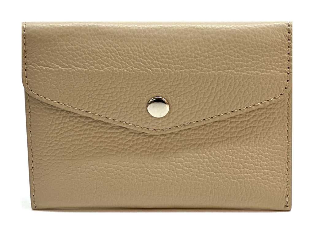 HE482 Stone Beige Small Envelope Wallet