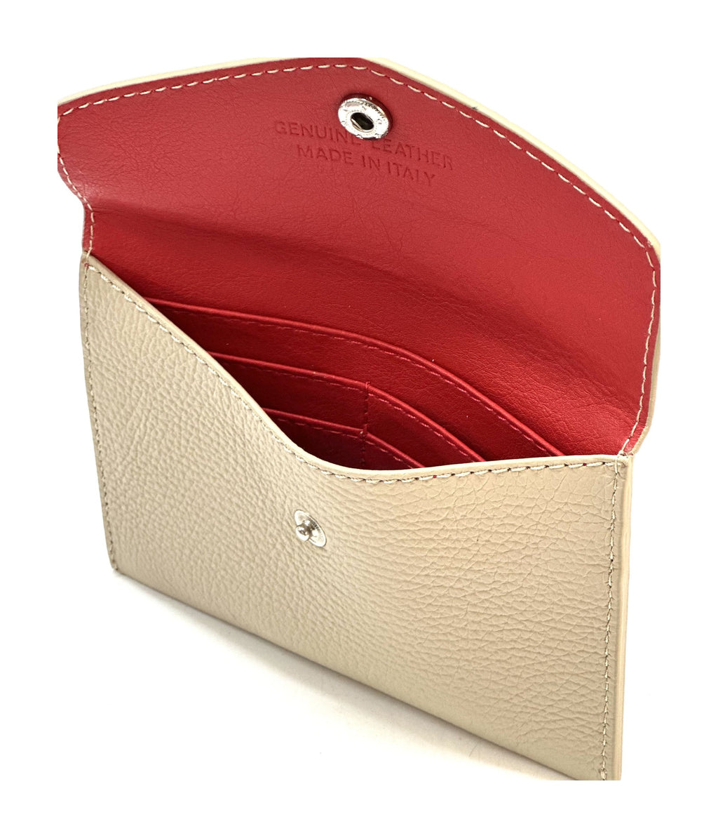 HE482 Stone Beige Small Envelope Wallet