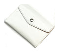 HE483 White Small Envelope Wallet