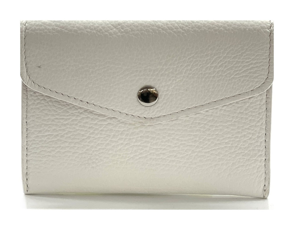 HE483 White Small Envelope Wallet