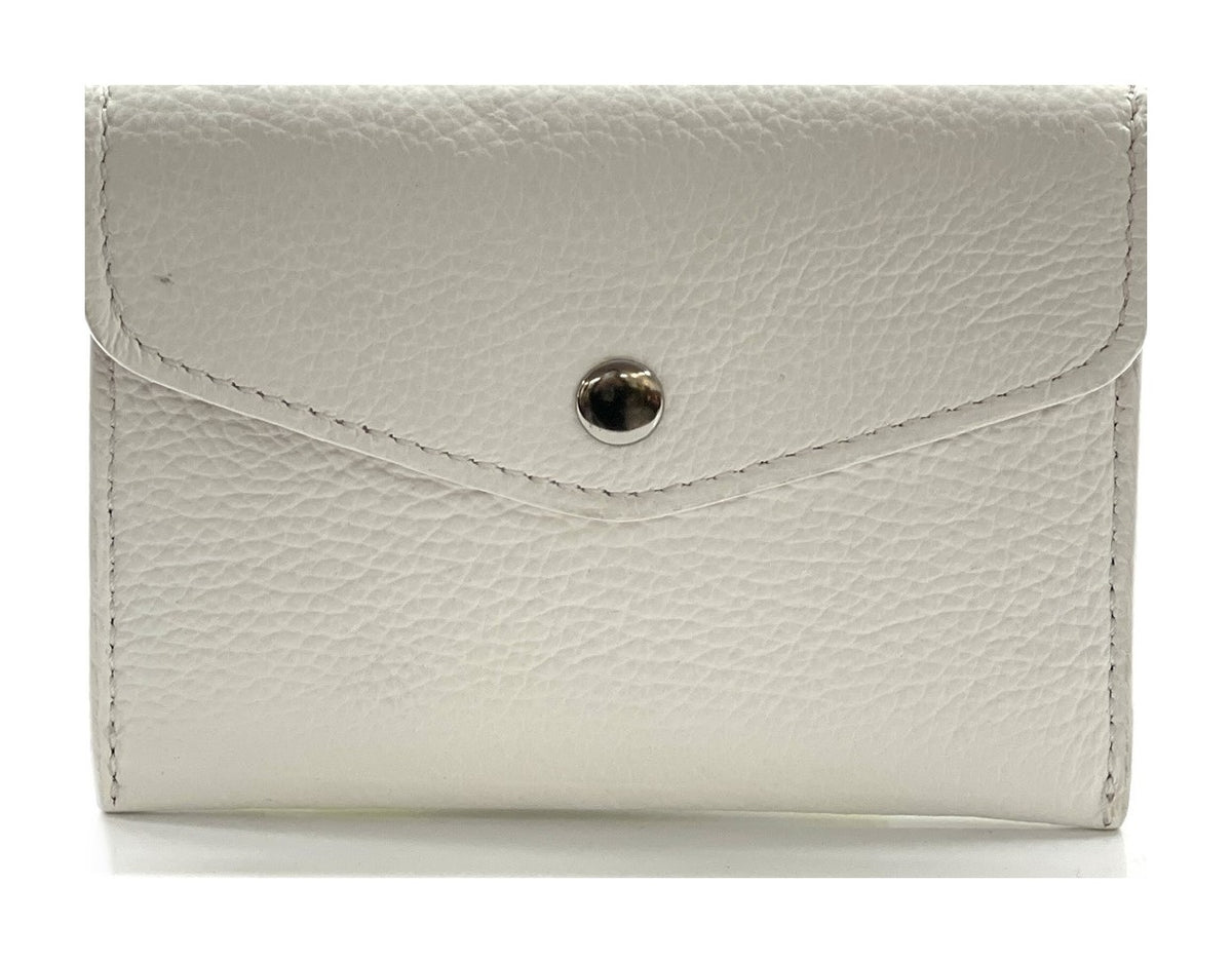 HE483 White Small Envelope Wallet
