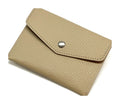 HE484 Light Taupe Small Leather Envelope Wallet