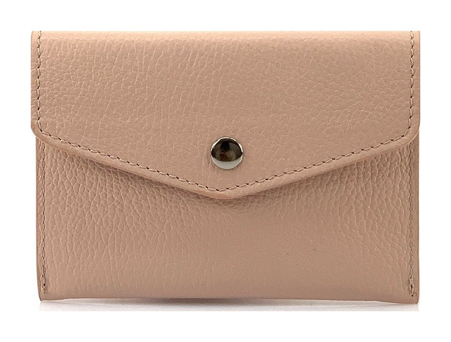 HE486 Blush Small Leather Envelope Wallet