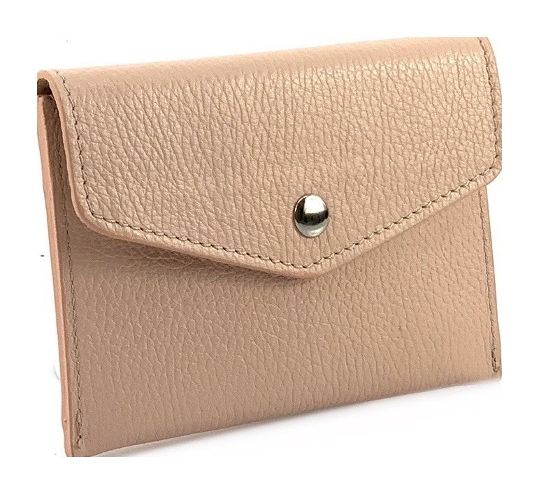HE486 Blush Small Leather Envelope Wallet