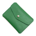 HE492 Green Small Envelope Wallet