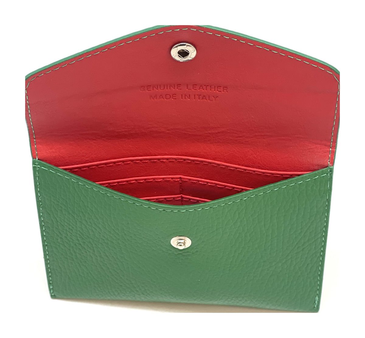 HE492 Green Small Envelope Wallet