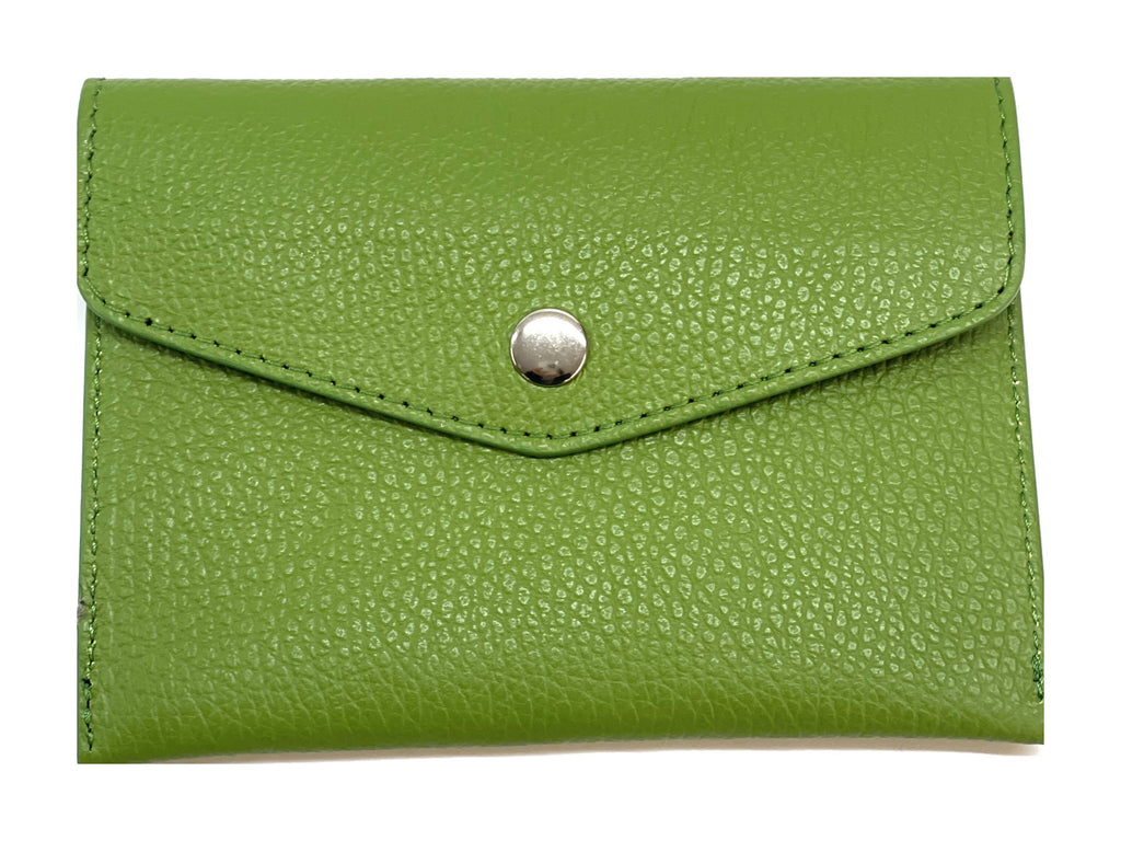HE493 Grass Green Small Envelope Wallet